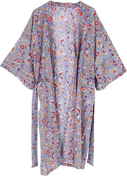 Guru-Shop Kimono Kimono im Japan Style, handbedruckter Oversize.., alternat günstig online kaufen