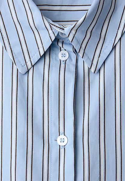 STREET ONE Langarmbluse aus reiner Baumwolle günstig online kaufen