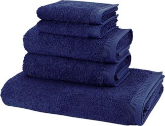 Möve Handtuch Set "Basic" 5tlg.-Set: 2xGäste- 2xHand- und 1xBadetuch in Wal günstig online kaufen