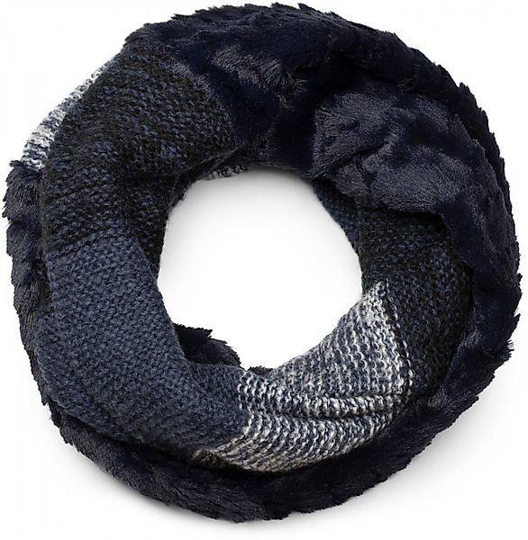 styleBREAKER Strickschal Material Mix Strickloop, (1-St) günstig online kaufen