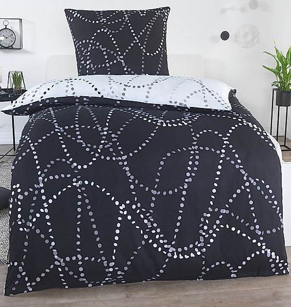 Kuscheli Wendebettwäsche 135x200 + 80x80 cm günstig online kaufen