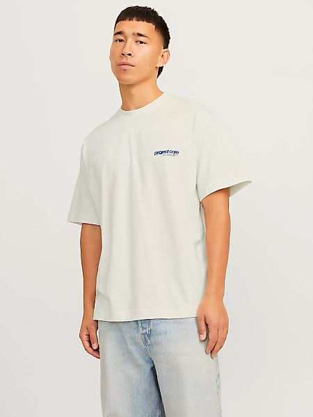Jack & Jones T-Shirt "JCOUNION BACK PRINT TEE SS CREW NOOS" günstig online kaufen