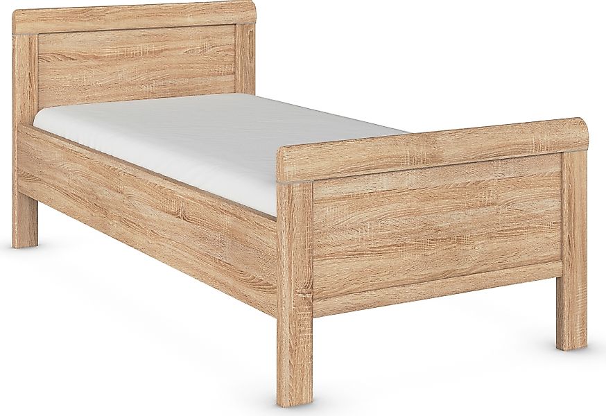 rauch Bett »Bett Einzelbett Stollenbett EVELYN« in Komforthöhe aus Holzwerk günstig online kaufen