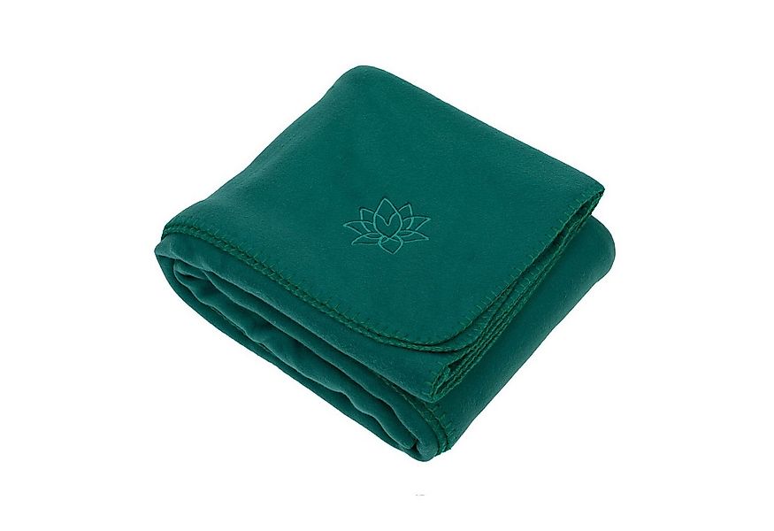 Wohndecke Yogadecke ASANA BLANKET dunkelgrün, bodhi günstig online kaufen