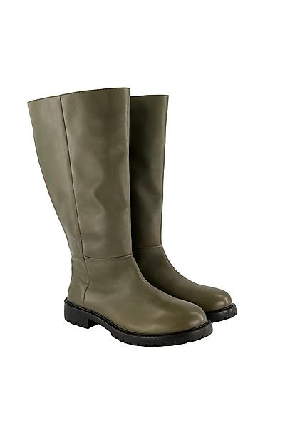 Ulla Popken Lederstiefel XXL-Schaft Weite H Stiefel günstig online kaufen