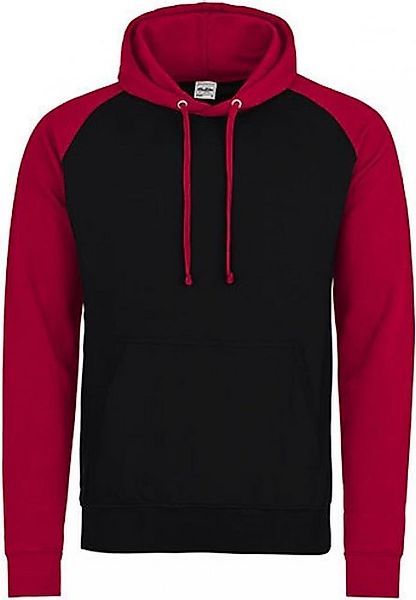 Just Hoods Kapuzenpullover Herren Baseball Hoodie / (WRAP)-zertifizierte Pr günstig online kaufen