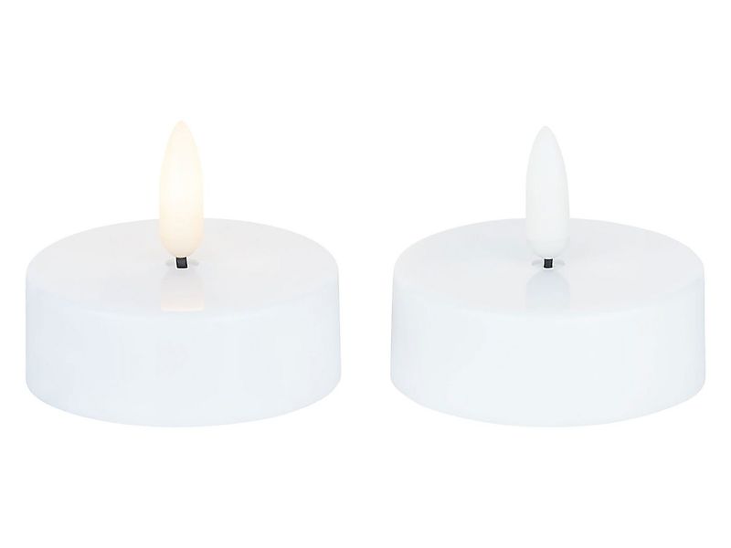 Coen Bakker Deco BV Teelicht (Set, 2-tlg), XL LED Teelichter 3D Flamme Time günstig online kaufen