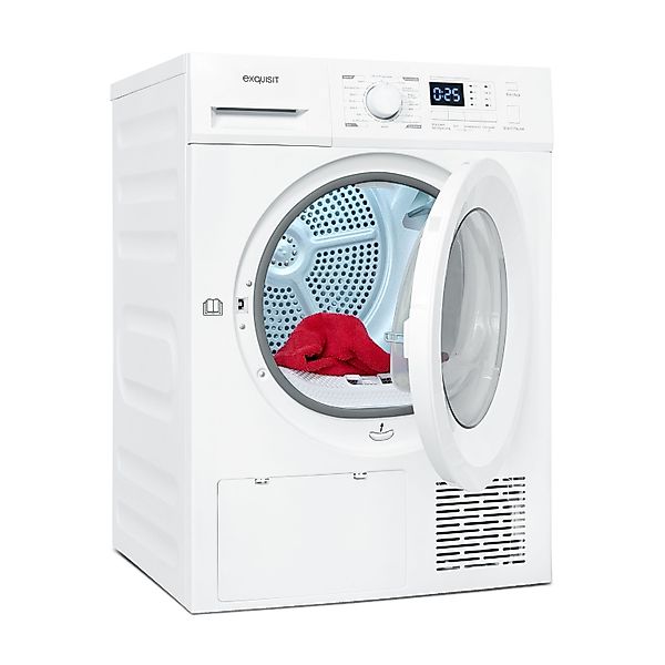exquisit Wärmepumpentrockner »TWP803-030 weiss«, 8 kg, 16 Programme, Startz günstig online kaufen