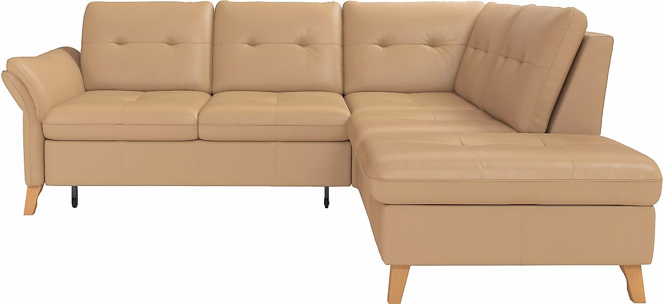 sit&more Ecksofa "Göteborg", inkl. Sitztiefenverstellung, wahlweise mit Bet günstig online kaufen