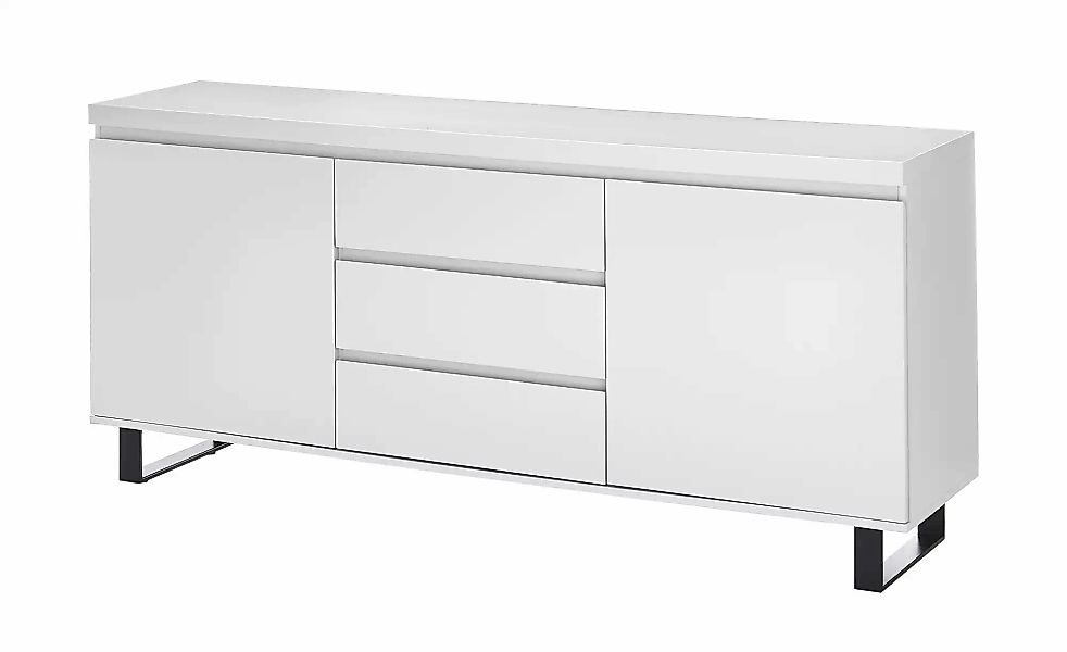 Sideboard  Meyenburg ¦ weiß ¦ Maße (cm): B: 166 H: 74 T: 40 Kommoden & Side günstig online kaufen