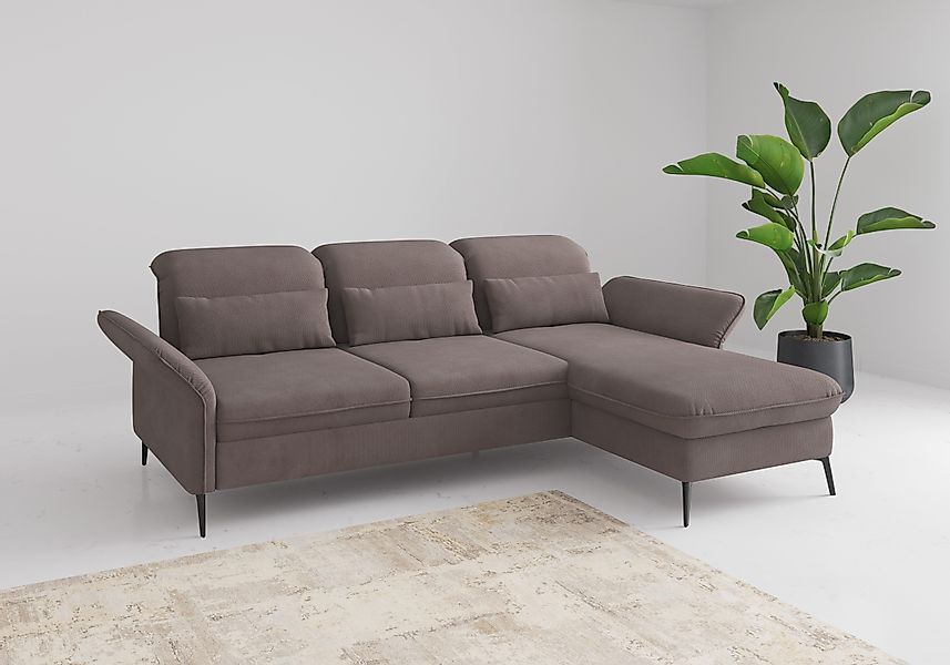 sit&more Ecksofa Emely, inkl. Sitztiefenverstellung, wahlweise günstig online kaufen
