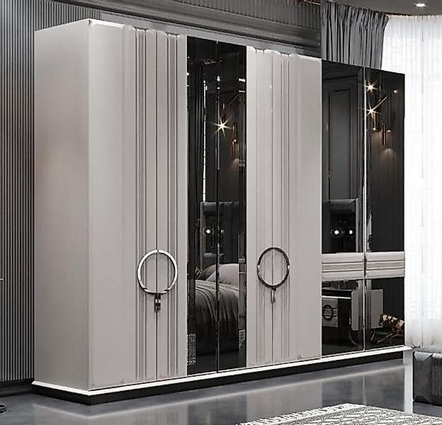 JVmoebel Kleiderschrank Kleiderschrank Spiegelschrank Ankleideschrank Schra günstig online kaufen