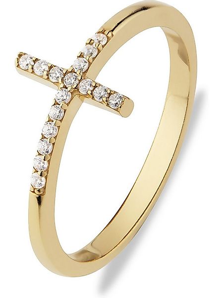 CHRIST Silberring, Zirkonia, synthetisch günstig online kaufen