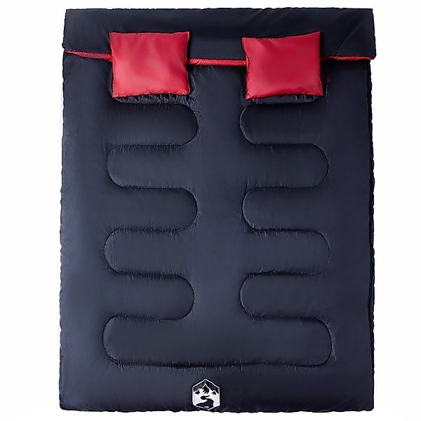 vidaXL Schlafsack Doppelschlafsack mit Kissen Erwachsene günstig online kaufen