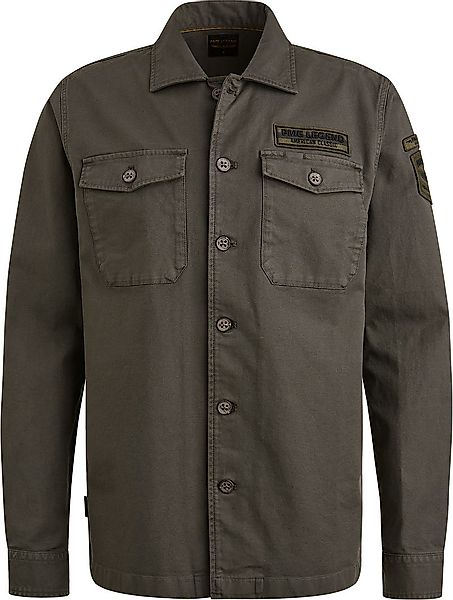 PME Legend Hemdjacke Canvas Olive - Größe L günstig online kaufen