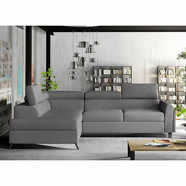 Ecksofa Sofa mit Schlaffunktion und Bettkasten günstig online kaufen