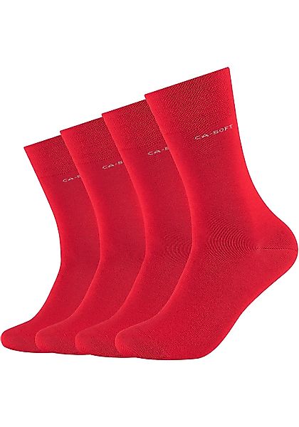 Camano Socken, (4er Pack), mit verstärktem Fersen- und Zehenbereich günstig online kaufen