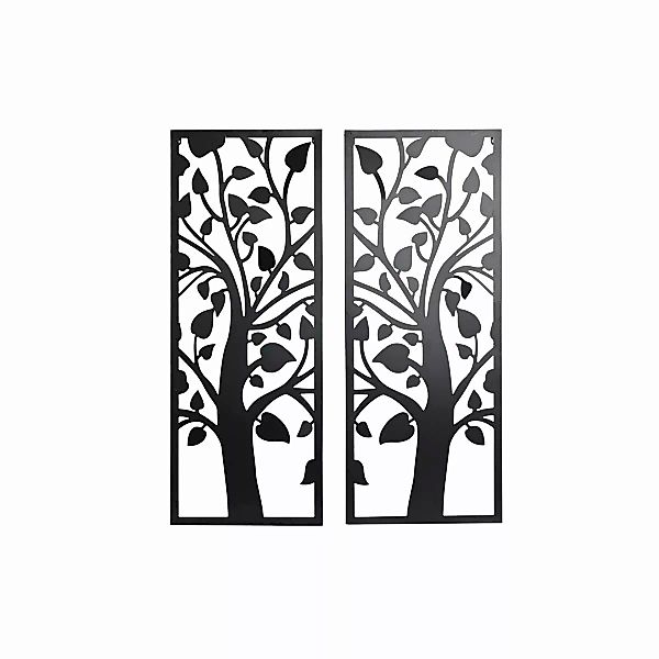 Wanddekoration Dkd Home Decor (2 Stücke) Baum Metall Shabby Chic (35 X 1,3 günstig online kaufen