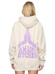 Worldclassca Hoodie Worldclassca Oversized Hoodie NAMASTE günstig online kaufen