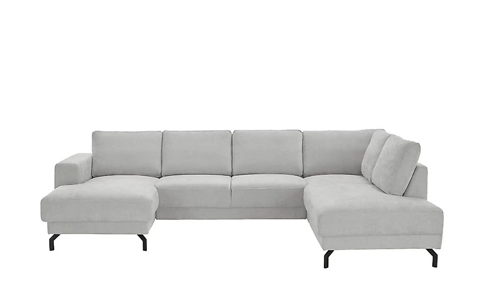 switch Wohnlandschaft  Brazil ¦ grau ¦ Maße (cm): B: 303 H: 78 T: 200.0 Pol günstig online kaufen