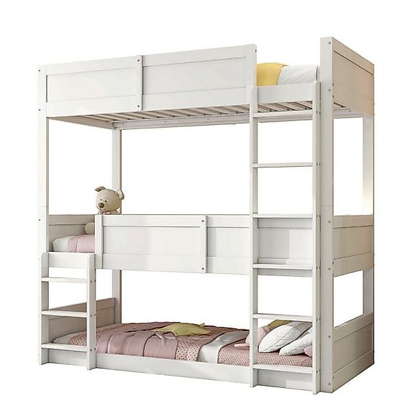 REDOM Kinderbett Funktionsbett Holzbett, Hochbett Einzelbett (Vielseitig um günstig online kaufen