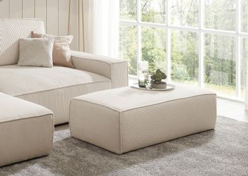 Home affaire Hocker "NEU: SHERWOOD XXL, Polsterhocker, Cord, Webstoff" rech günstig online kaufen