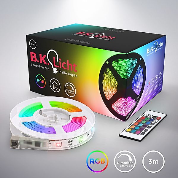 B.K.Licht LED-Streifen 3-10m LED Strip Licht-Band günstig online kaufen