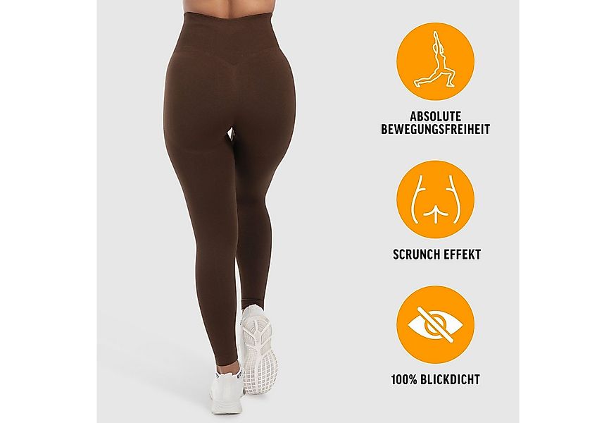 Smilodox Leggings Elin, Butt Lift Sporthose, Highwaist V-Shape Gym Leggings günstig online kaufen