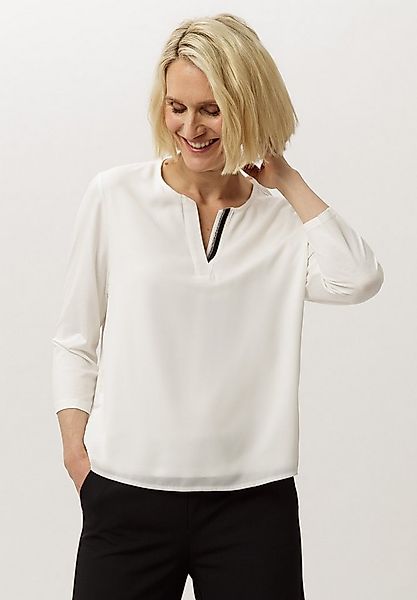 FRANK WALDER Blusenshirt im Materialmix günstig online kaufen