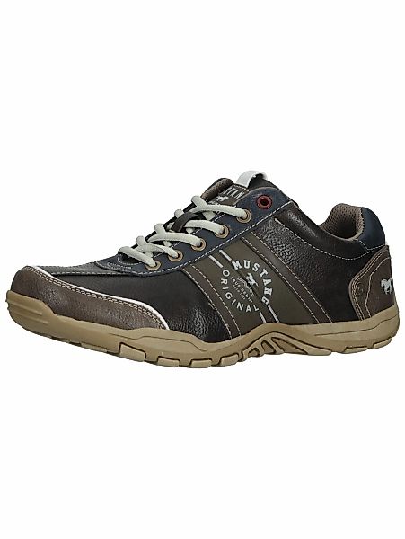 Mustang Shoes Schnürschuh "Mustang Shoes Halbschuhe Lederimitat" günstig online kaufen