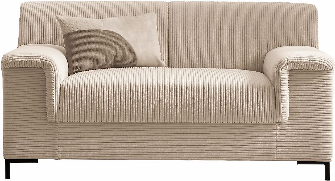 INOSIGN 1,5-Sitzer »Jamie 2 B/T/H: 144/81/76 cm, auch in Cord«, zeitlos, mo günstig online kaufen