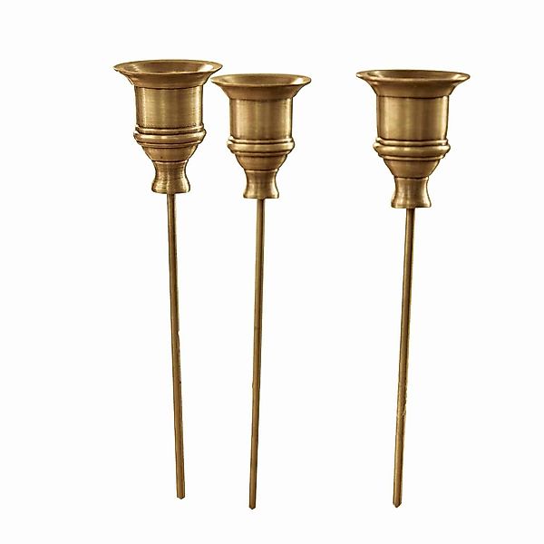 Mirabeau Kerzenständer Steck-Kerzenhalter 3er Set Lalley günstig online kaufen