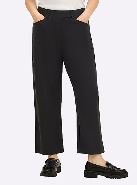 Sheego Jerseyhose Culotte Innenbeinlänge ca. 68 günstig online kaufen