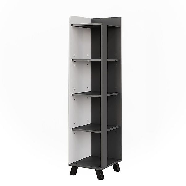 Vicco Midischrank Karen, Anthrazit/Weiß/Weiß, 30 x günstig online kaufen