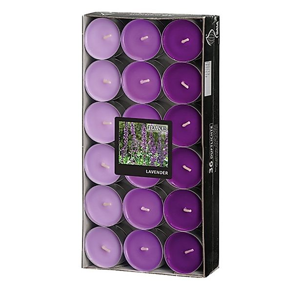 PAPSTAR Duftkerze 36 Duftlichte Ø 38 mm · 17 mm violett - Lavender "Ton in günstig online kaufen