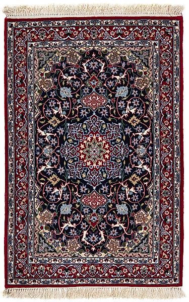 morgenland Orientteppich »Perser - Isfahan - Premium - 105 x 70 cm - dunkel günstig online kaufen