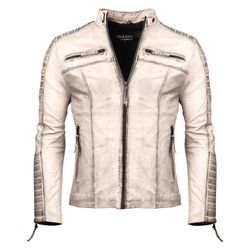 PAULGOS Lederjacke Herren Jacke Übergangsjacke Biker günstig online kaufen