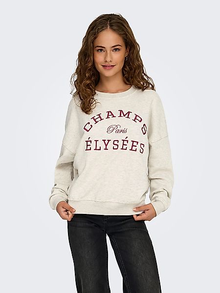 JDY Sweatshirt JDYMESA L/S O-NECK EMB günstig online kaufen