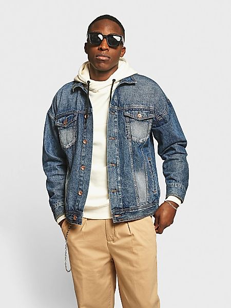 REDEFINED REBEL Funktionsjacke "Redefined Rebel Jacket RRAshton Denim Jacke günstig online kaufen