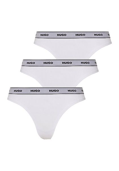HUGO T-String TRIPLET THONG STRIPE (Packung, 3-St., 3) mit Logoschriftzug a günstig online kaufen