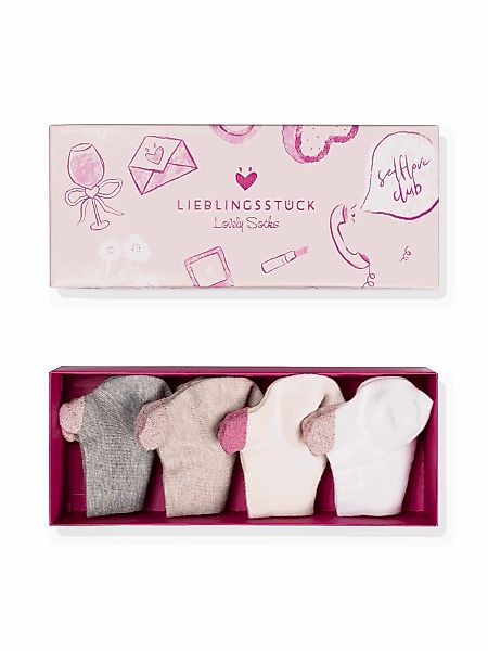 Lieblingsstück Kurzsocken "KellyEp - Geschenkbox - Sneaker" mit Baumwoll-An günstig online kaufen