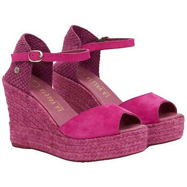 La Valeta  Espadrilles Charlene Peep Toe Fucsia günstig online kaufen