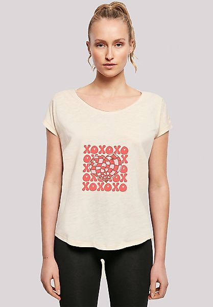 F4NT4STIC T-Shirt "XOXO Herz Love" Premium Qualität günstig online kaufen
