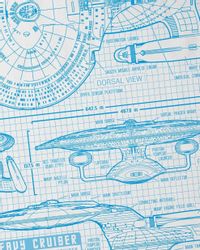 style3 T-Shirt NC-70D Enterprise Blaupause trek günstig online kaufen