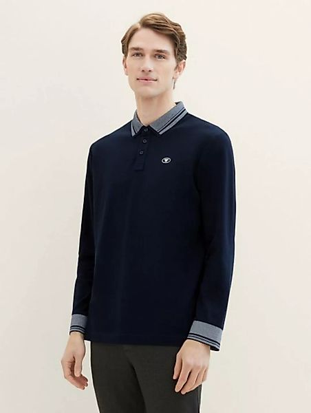 TOM TAILOR Poloshirt Langarm Poloshirt günstig online kaufen