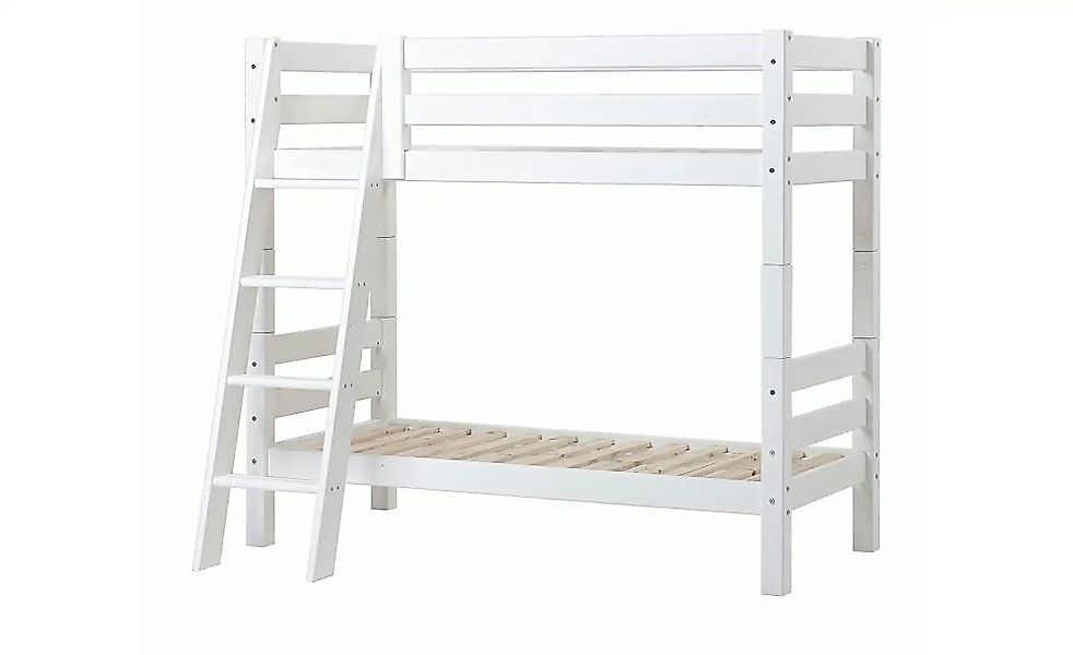 Hoppekids Etagenbett  ECO Luxury ¦ weiß ¦ Maße (cm): B: 117 H: 150 Betten > günstig online kaufen