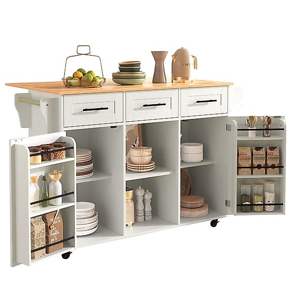 HAUSS SPOLE Sideboard Küchenwagen Buffetschrank mit günstig online kaufen