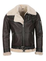 Hollert Bomberjacke B16 Herren Lammfelljacke Echtleder günstig online kaufen