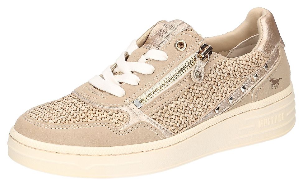 Mustang Shoes Sneaker, Plateausneaker, Schnürschuh mit günstig online kaufen