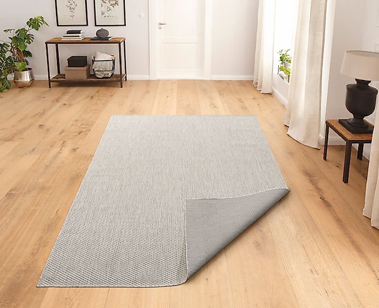 my home Teppich »Rhodos, In-und Outdoor geeignet«, rechteckig, 3 mm Höhe, S günstig online kaufen